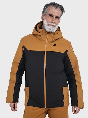 Veste outdoor 'Zandwel MNS' Schöffel en marron : devant