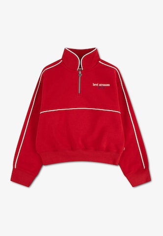 Levi's Kids - Sudadera 'MEET AND GREET' en rojo: frente