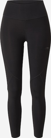 aim'n Skinny Sportbroek in Zwart: voorkant