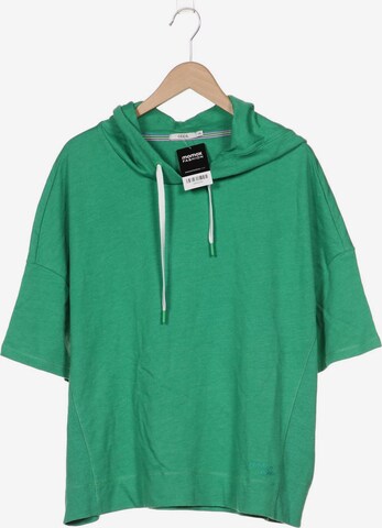 CECIL Sweatshirt & Zip-Up Hoodie in XL in Green: front