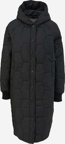 QS Демисезонное пальто в Черный: спереди