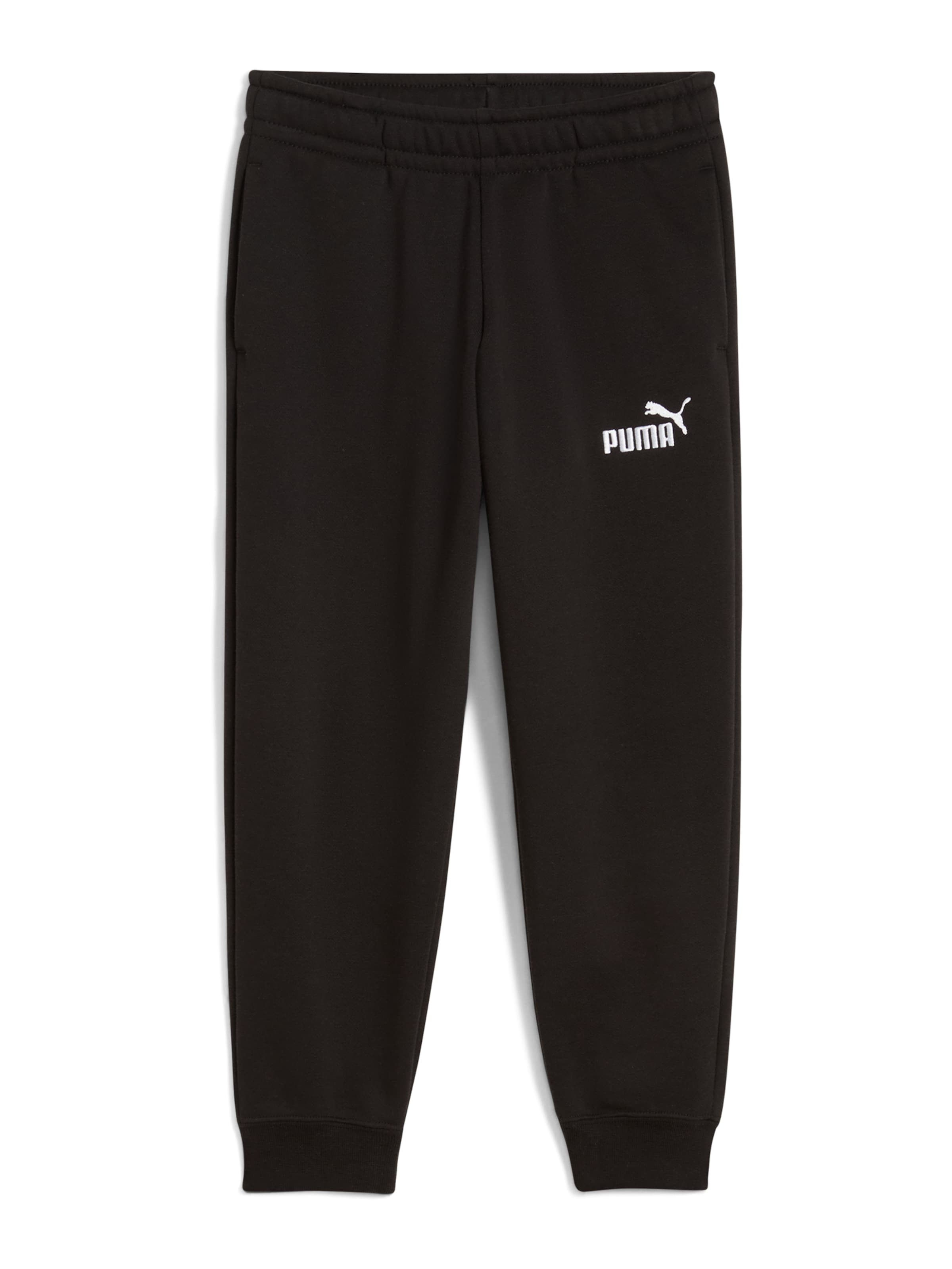 PUMATapered Hlače 'ESS No. 1' - crna boja: prednji dio