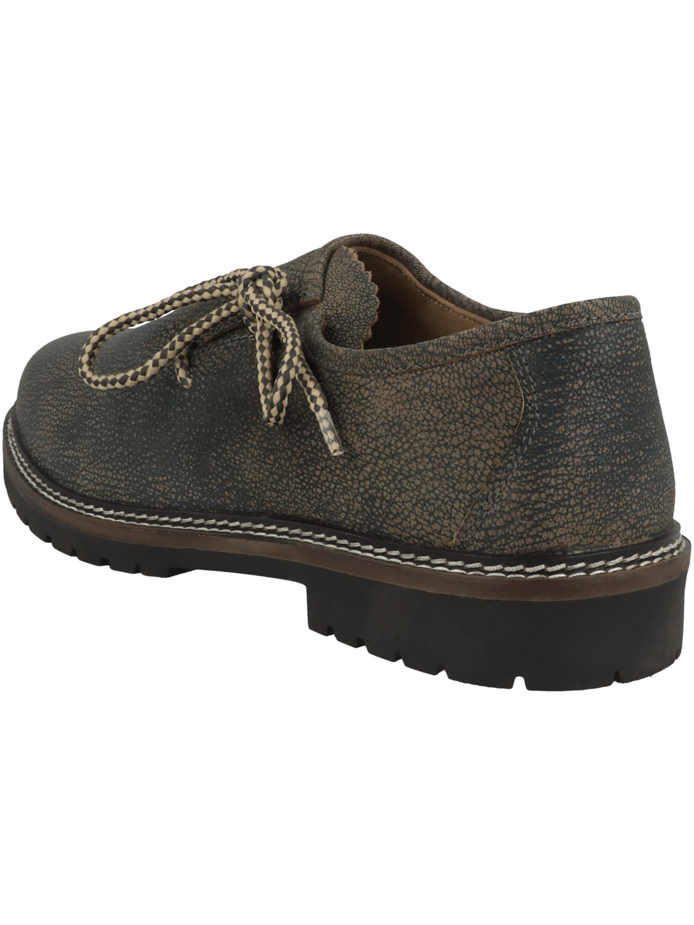 Chassure folklorique 'Bruno' Krüger Buam en gris