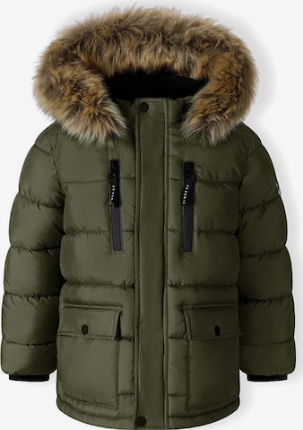 MINOTI Winterjacke in Grün: Vorderseite
