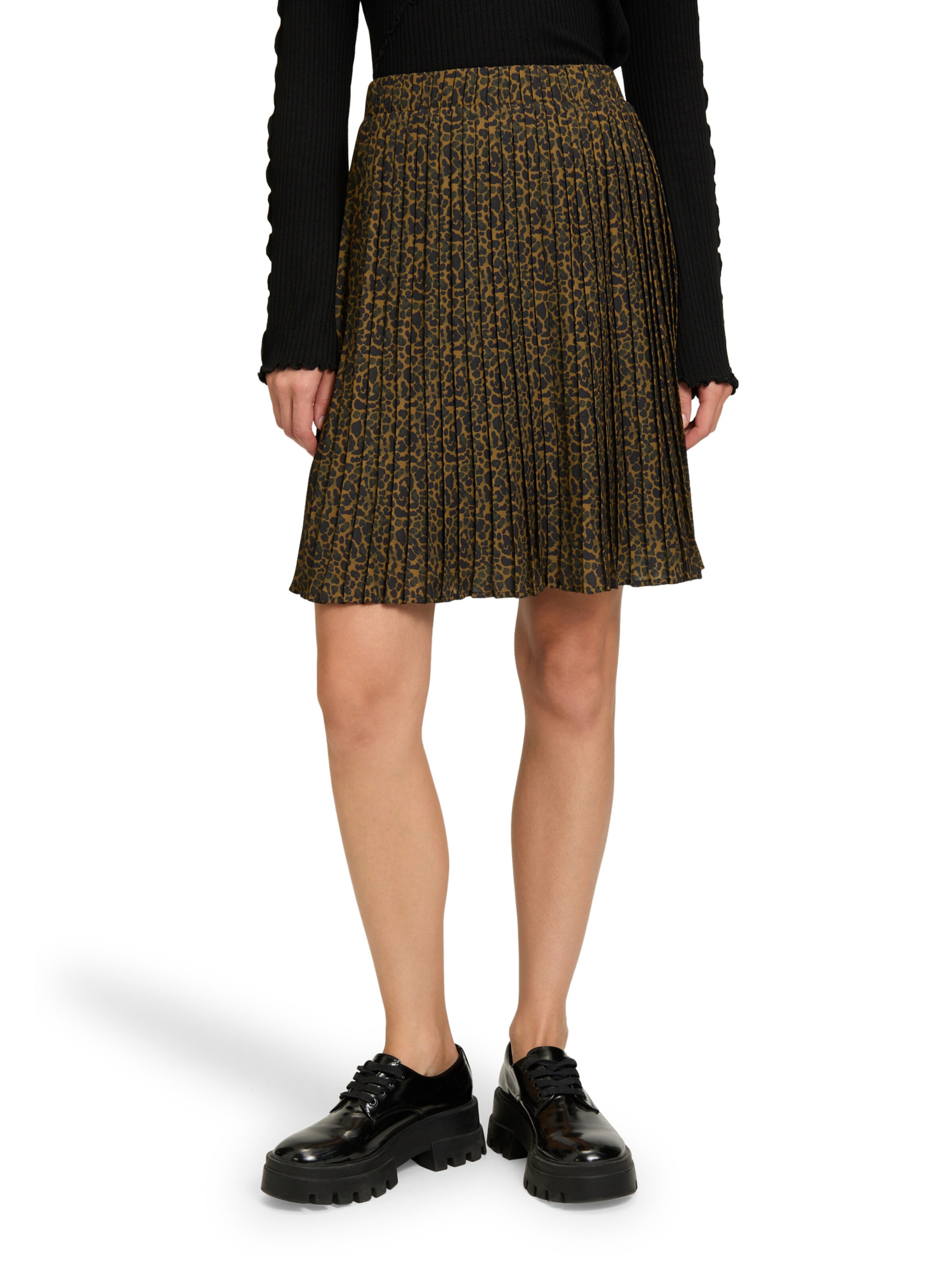 Jupe Cartoon en marron : devant