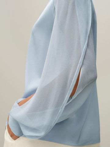 Lilysilk Blouse in Blauw