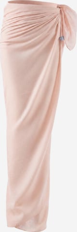 Emilie collection - Toalla de playa 'Pareo sarong viscose' en rosa: frente