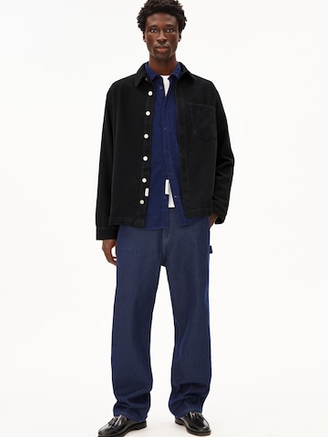 ARMEDANGELS Overshirt YUNAAI CORDUROY in Schwarz