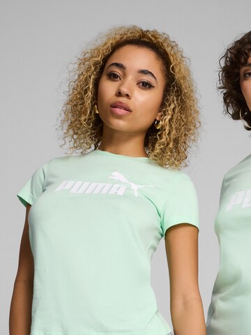 PUMA Funkcionalna majica 'Essential' | zelena barva: sprednja stran