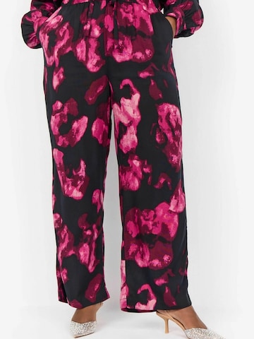 Wasabi Concept Loosefit Kalhoty 'Keisie' – pink: přední strana