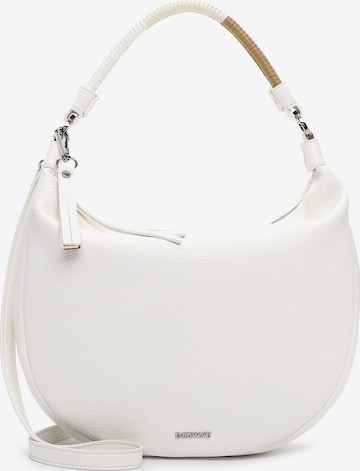 Borsa a spalla 'Jeanine' di Emily & Noah in bianco: frontale