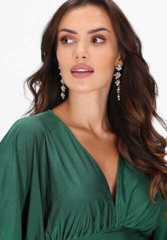 faina - Vestido de gala en verde