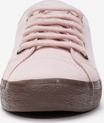 Ethletic Sneakers 'Fair Goto Low Cut' in Pink