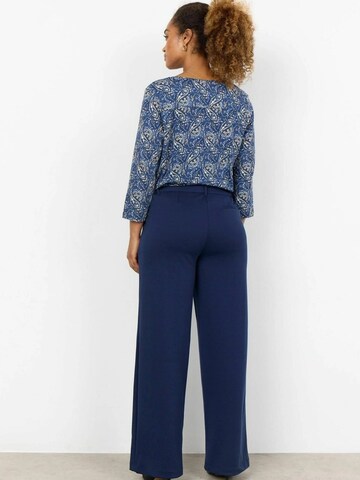 Soyaconcept Wide Leg Hose in Blau