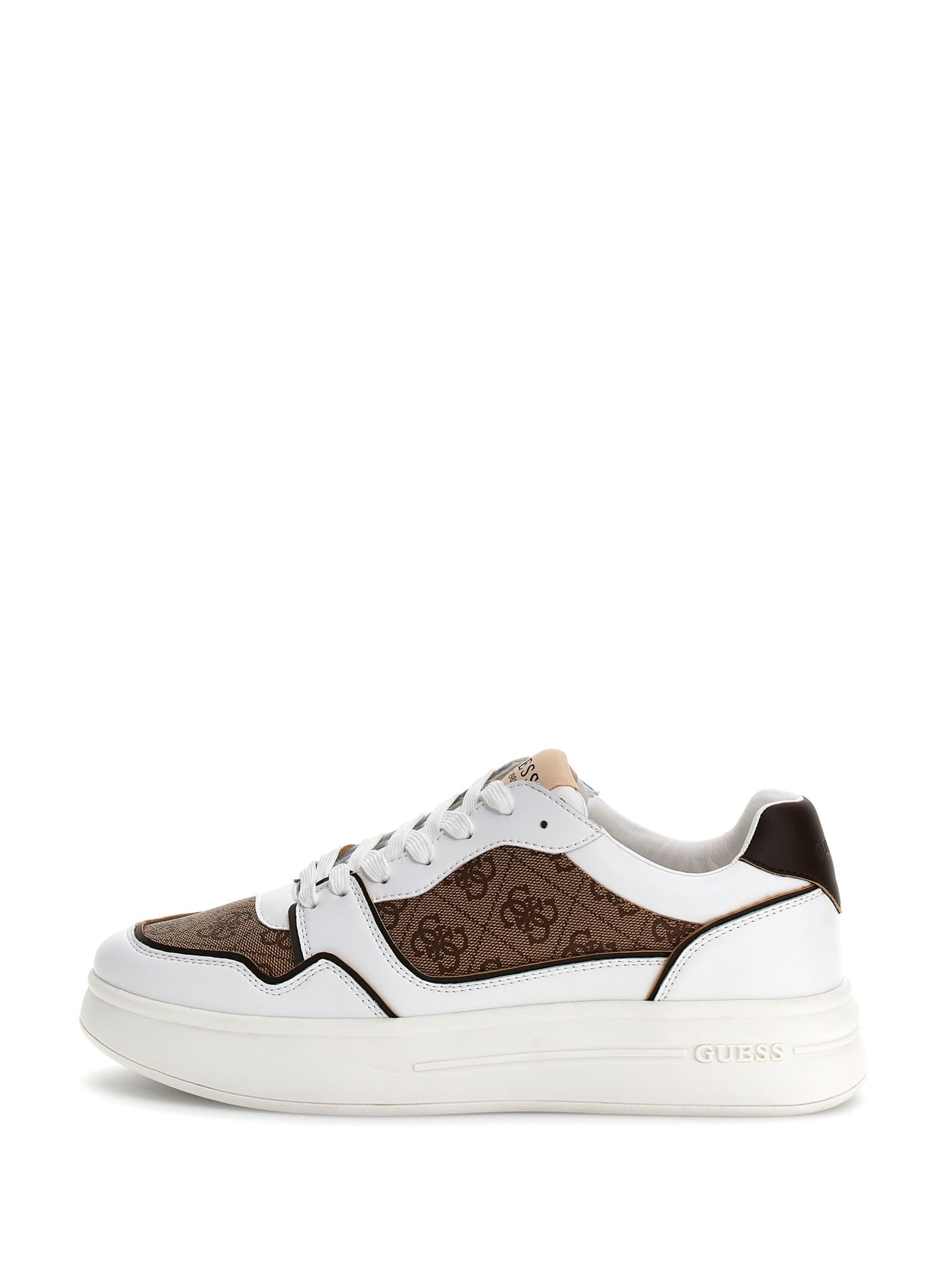 GUESS Sneakers 'Winno' in Brown: front