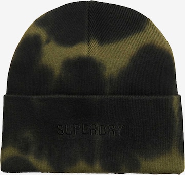 Bonnet Superdry en vert : devant