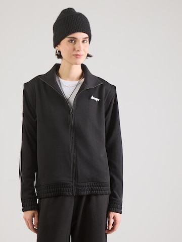 HUGO Tepláková bunda 'Dateam_B' - Čierna: predná strana