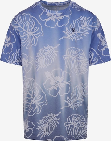 T-Shirt 'Wave Bounce' Just Rhyse en bleu : devant