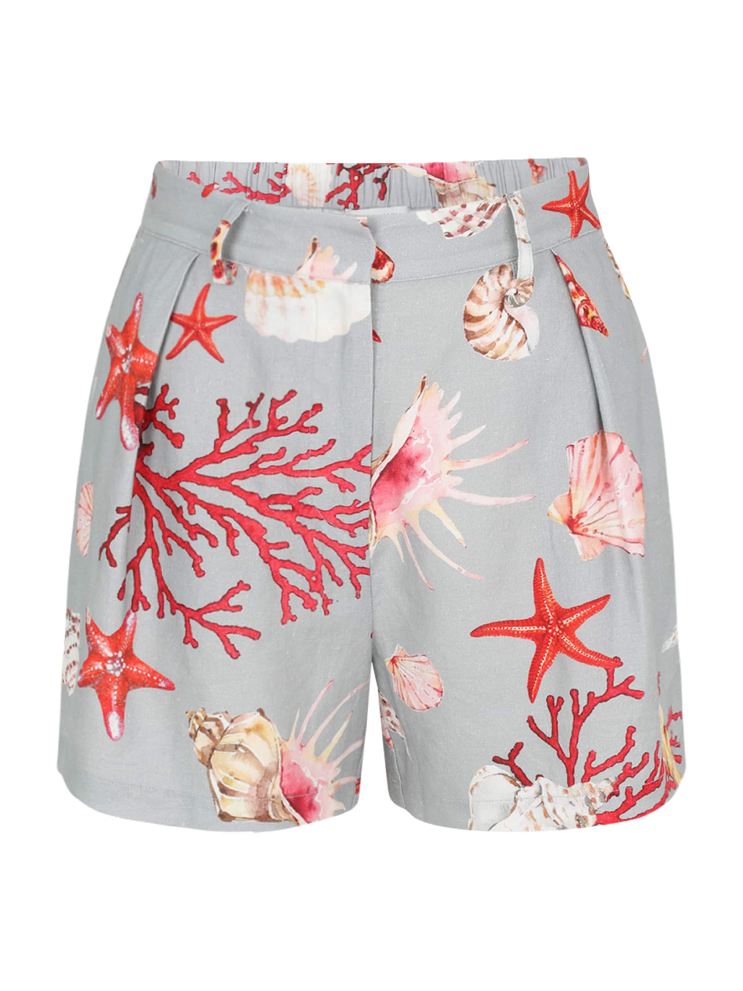 Guido Maria Kretschmer Women - Regular Calças com pregas 'Gwen' em azul: frente