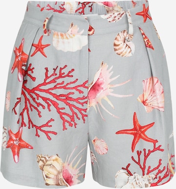 Guido Maria Kretschmer Womenregular Hlače s naborima 'Gwen' - plava boja: prednji dio