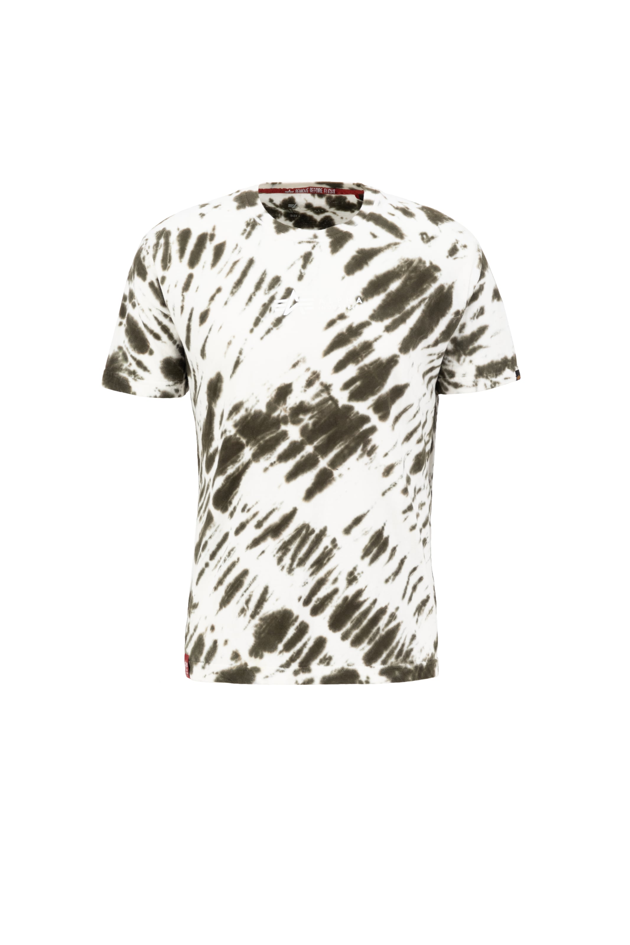 ALPHA INDUSTRIES Koszulka w kolorze zielony: przód