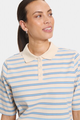 T-shirt 'Joana' SAINT TROPEZ en blanc