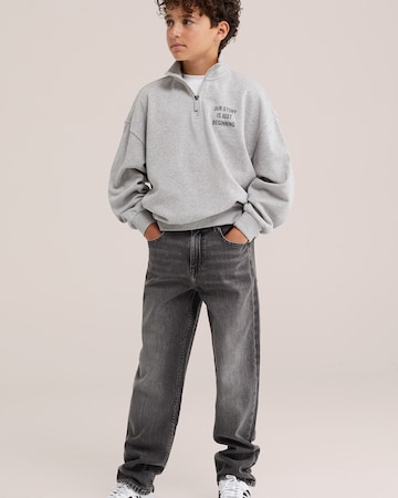WE Fashion Sweatshirt i grå