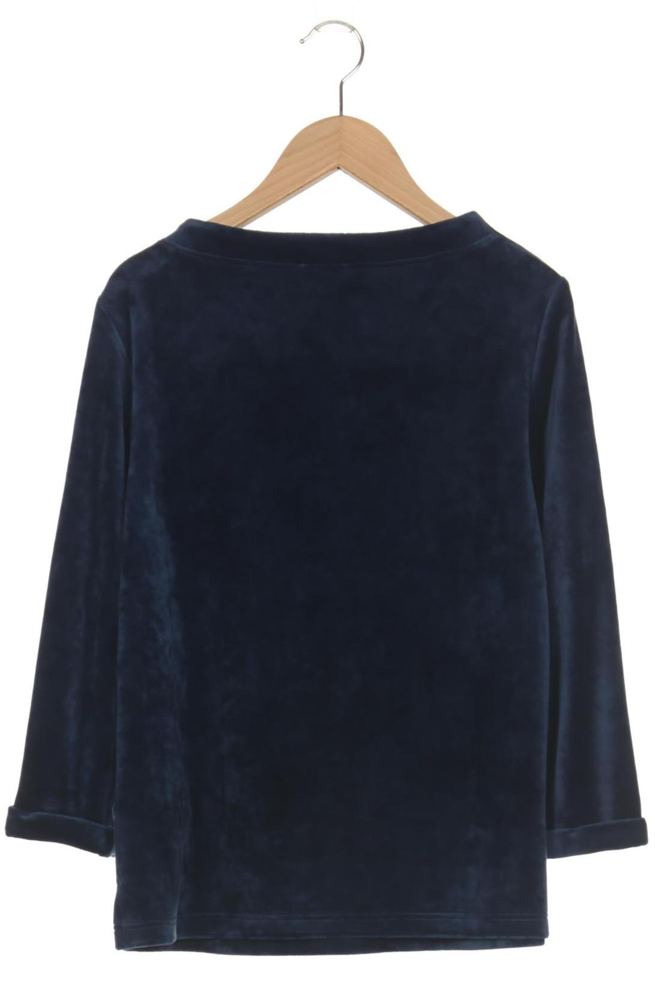 ALBA MODA Sweatshirt & Zip-Up Hoodie in XS in Blue