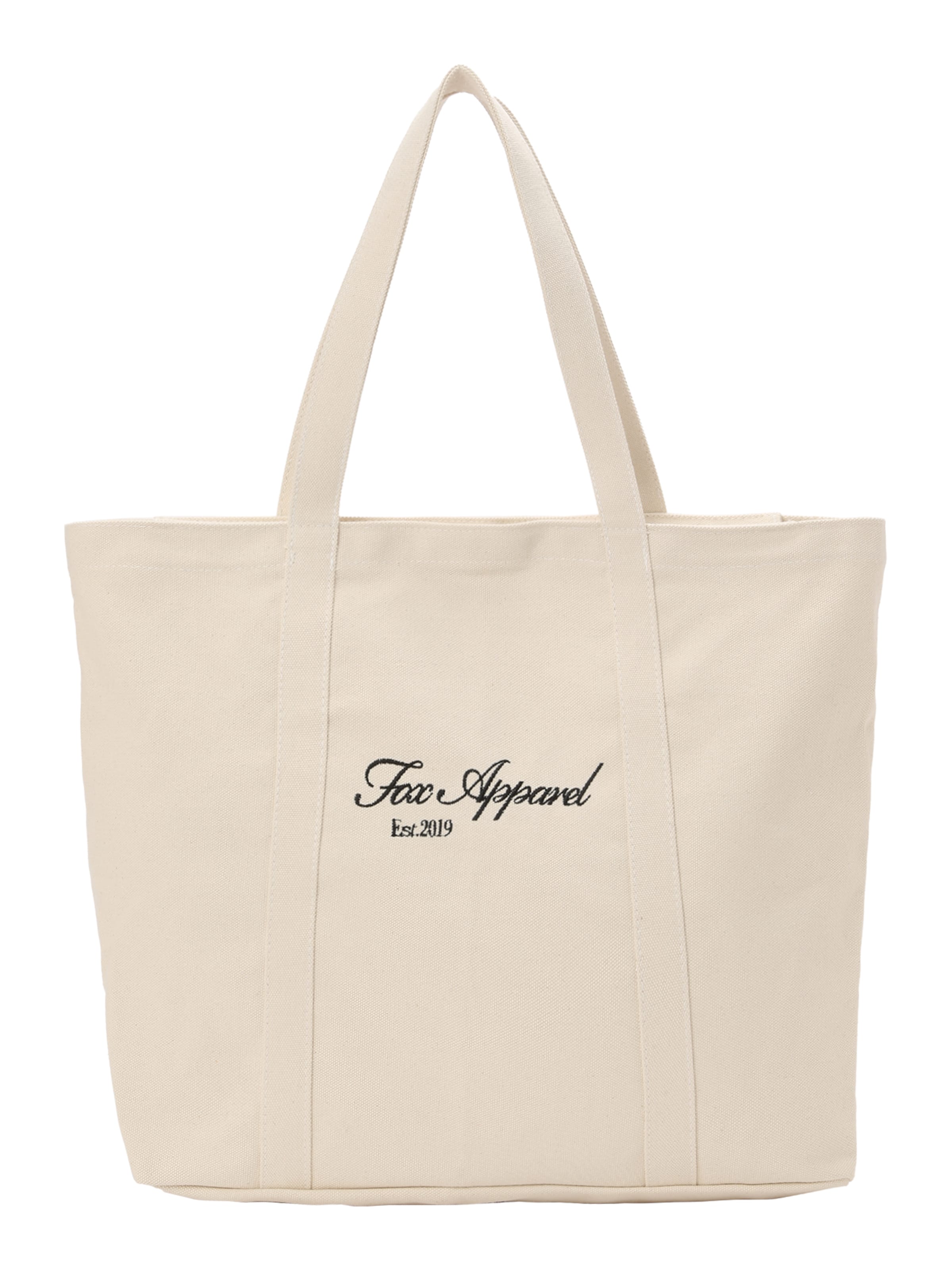 DAN FOX APPAREL Μεγάλη τσάντα 'Joris' σε λευκό: μπροστά