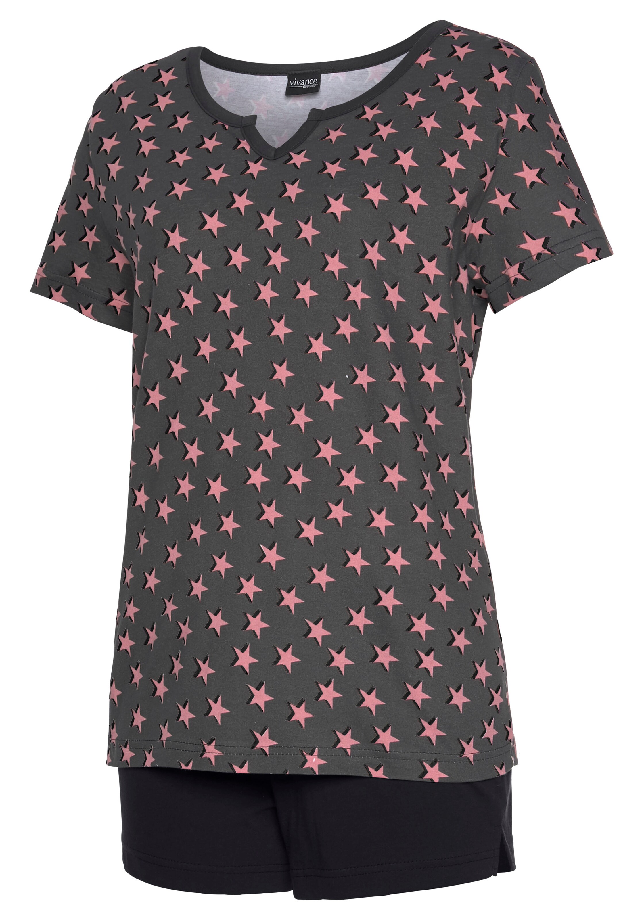 VIVANCE Shorty in Grau: Vorderseite