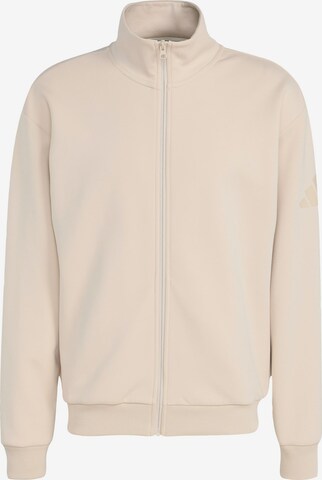 ADIDAS SPORTSWEAR - Camiseta deportiva 'Soft Lux' en beige: frente