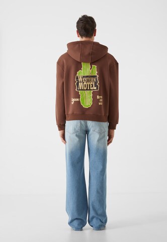 Lost Youth Sweatvest 'Western Motel' in Bruin