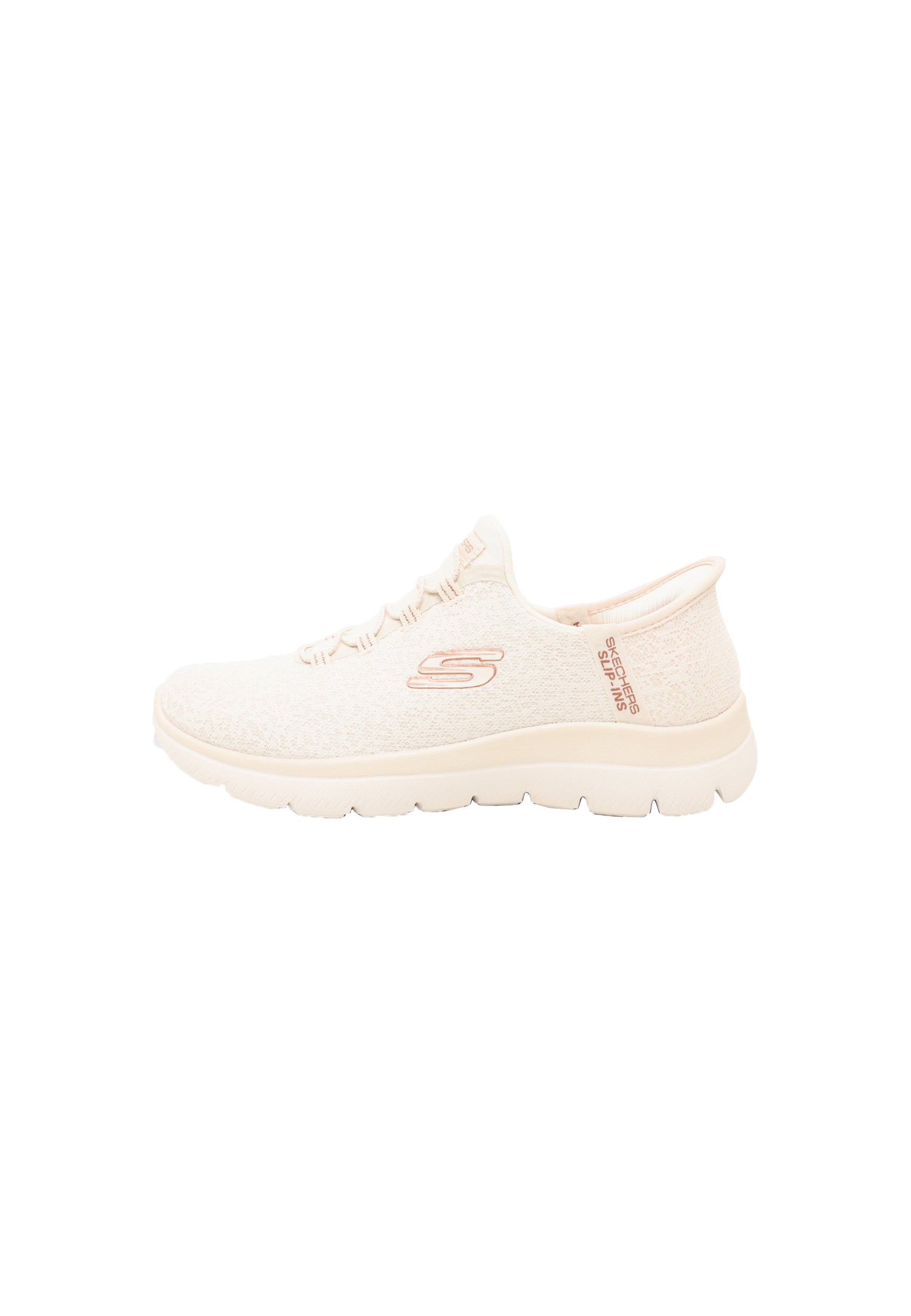 SKECHERS Slip-on 'Summits-Lunar Glow' in Wit: voorkant