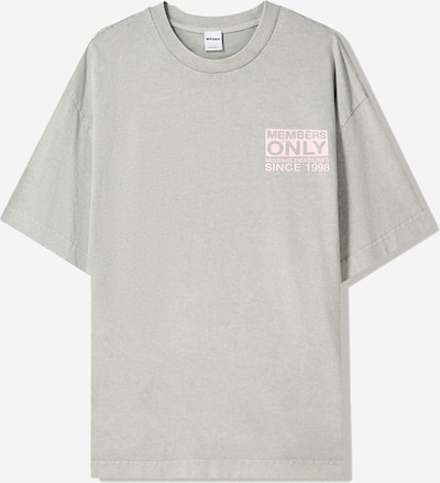 Bershka Paita värissä vaaleanharmaa / roosa, Tuotenäkymä