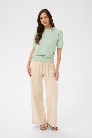 SAINT TROPEZ Sweter 'SZMila' w kolorze zielony