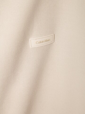 Calvin Klein Sweatjacke in Beige