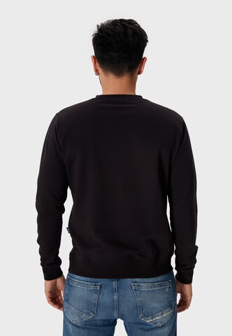 Oldskull Sweatshirt 'Asian Big W Vintage Logo Graphic' in Zwart