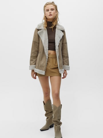 Pull&Bear Jacke in Beige