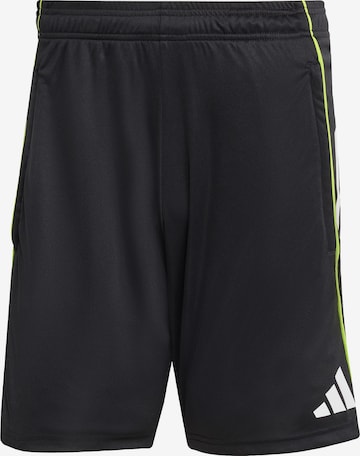 ADIDAS PERFORMANCE Regular Workout Pants 'Tiro 25 Competition' in Black: front