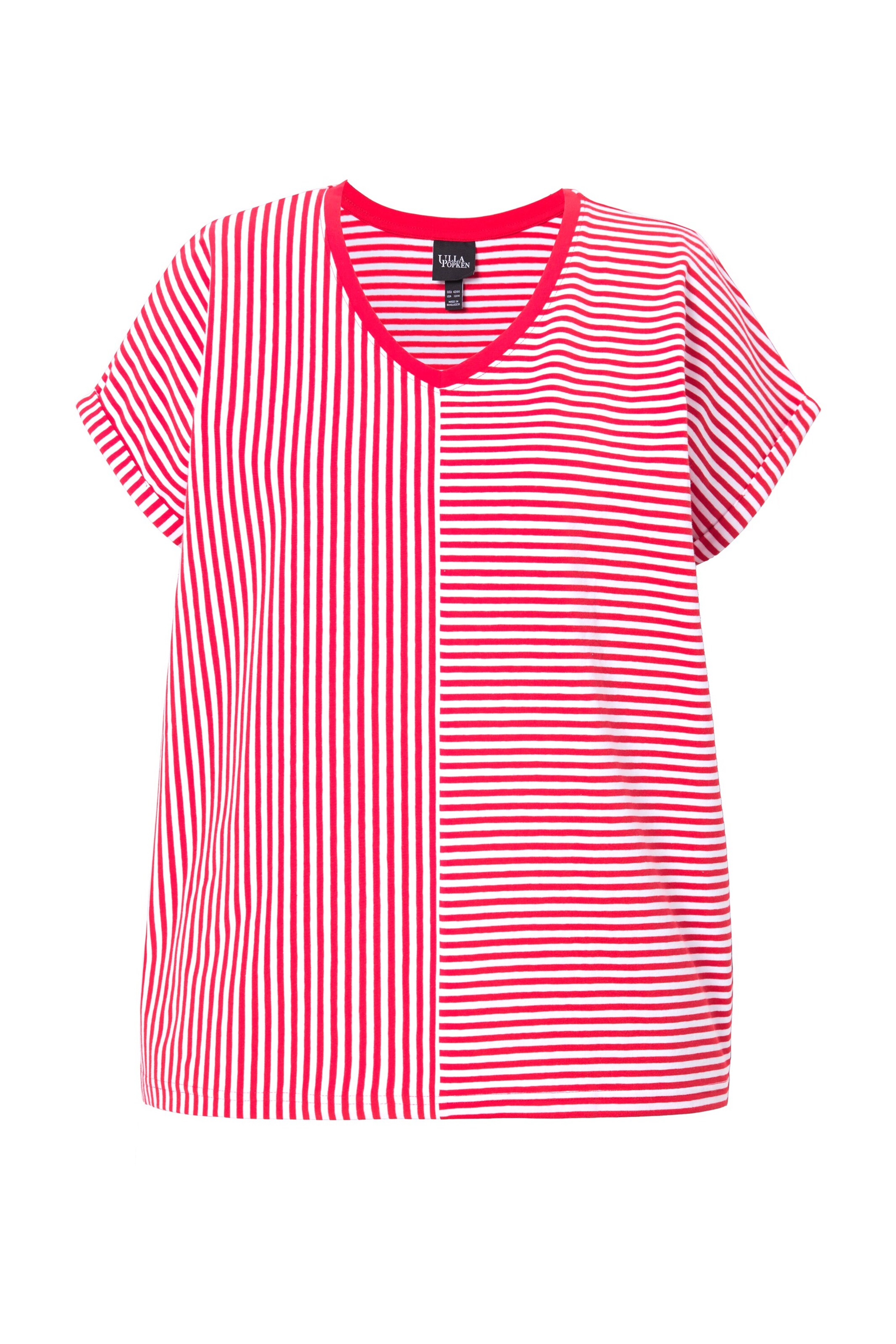 Ulla Popken Shirt in Rot: Vorderseite