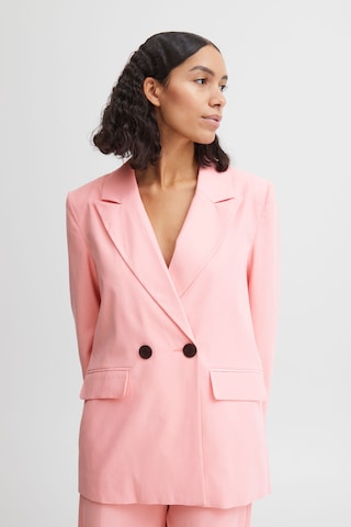 Blazer 'Fvelena' di b.young in rosa: frontale