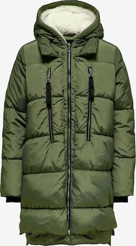Manteau d’hiver ONLY en vert : devant