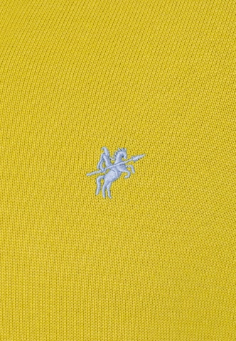 DENIM CULTURE Sweater 'Simon' in Yellow