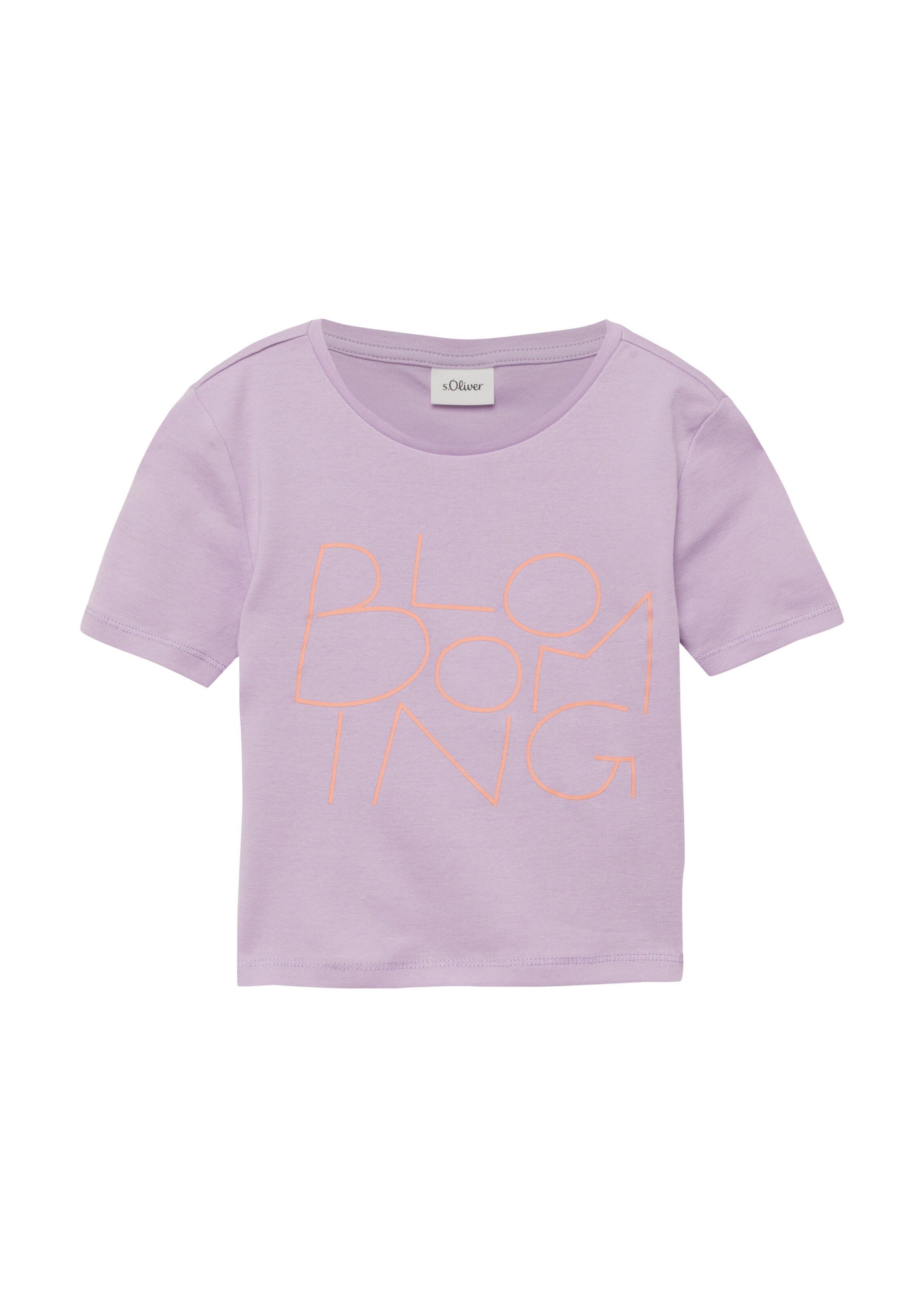 T-Shirt s.Oliver en violet : devant