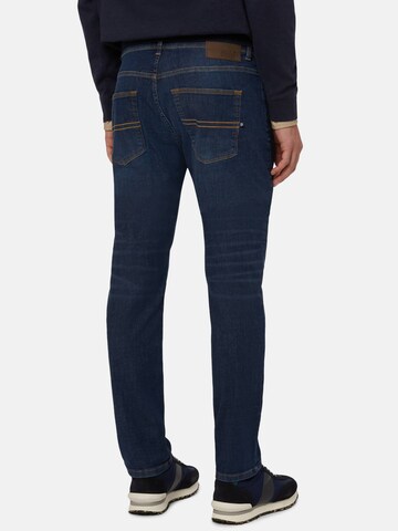 Coupe slim Jean Boggi Milano en bleu