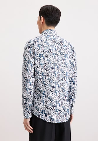 SEIDENSTICKER Slim fit Zakelijk overhemd 'Schwarze Rose' in Gemengde kleuren