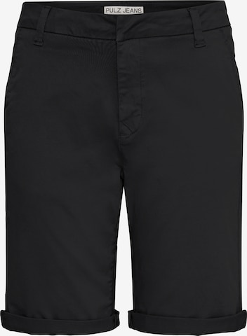 Regular Pantalon 'Bonnie' Pulz en noir : devant