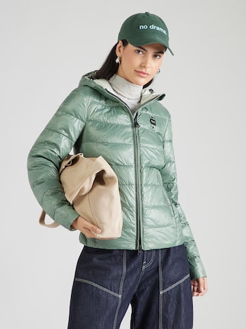 Giacca di mezza stagione di Blauer.USA in verde: frontale