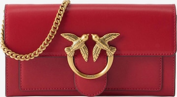 Portamonete 'PINKO LOVE ONE WALLET C. BORSA' di PINKO in rosso: frontale