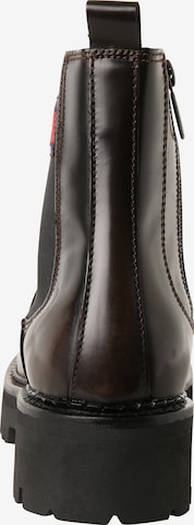 Tommy Jeans Chelsea Boots in Brown